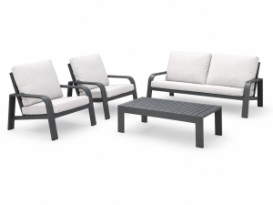 SUDAFRICA ANTHRACITE OUTDOOR SET
