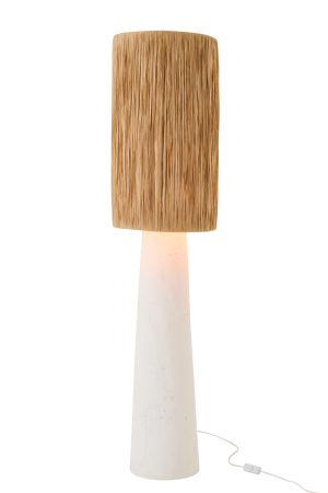 FLOOR LAMP STEPHANIE CERAMIC WHITE