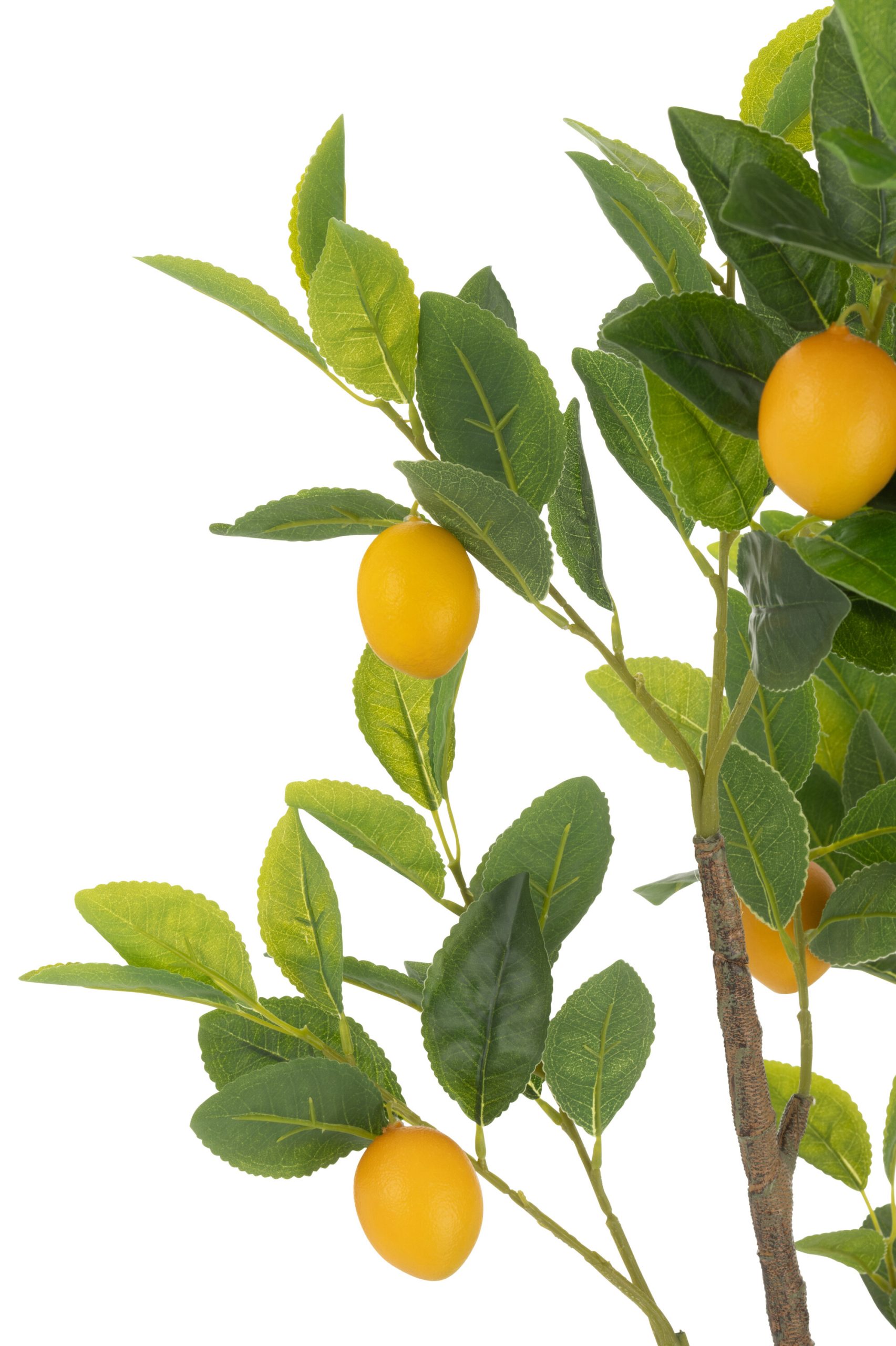 LEMON TREE POT ARTIFICIAL GREEN LARGE
