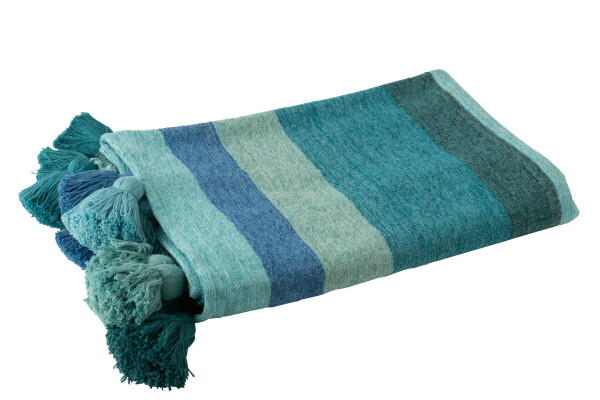 BLUE STRIPES PLAID