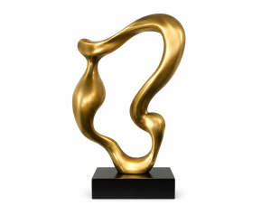 GOLD ORBIT SCULPTURE