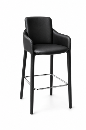 ISAL BLACK BAR STOOL