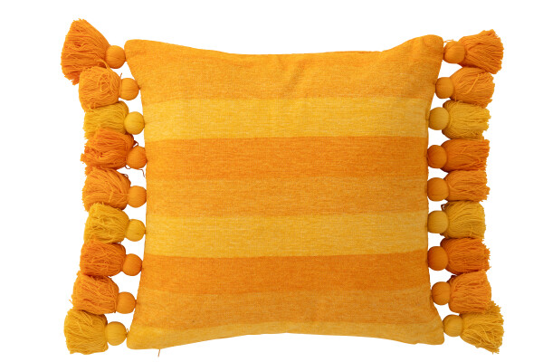 ORANGE STRIPES CUSHION