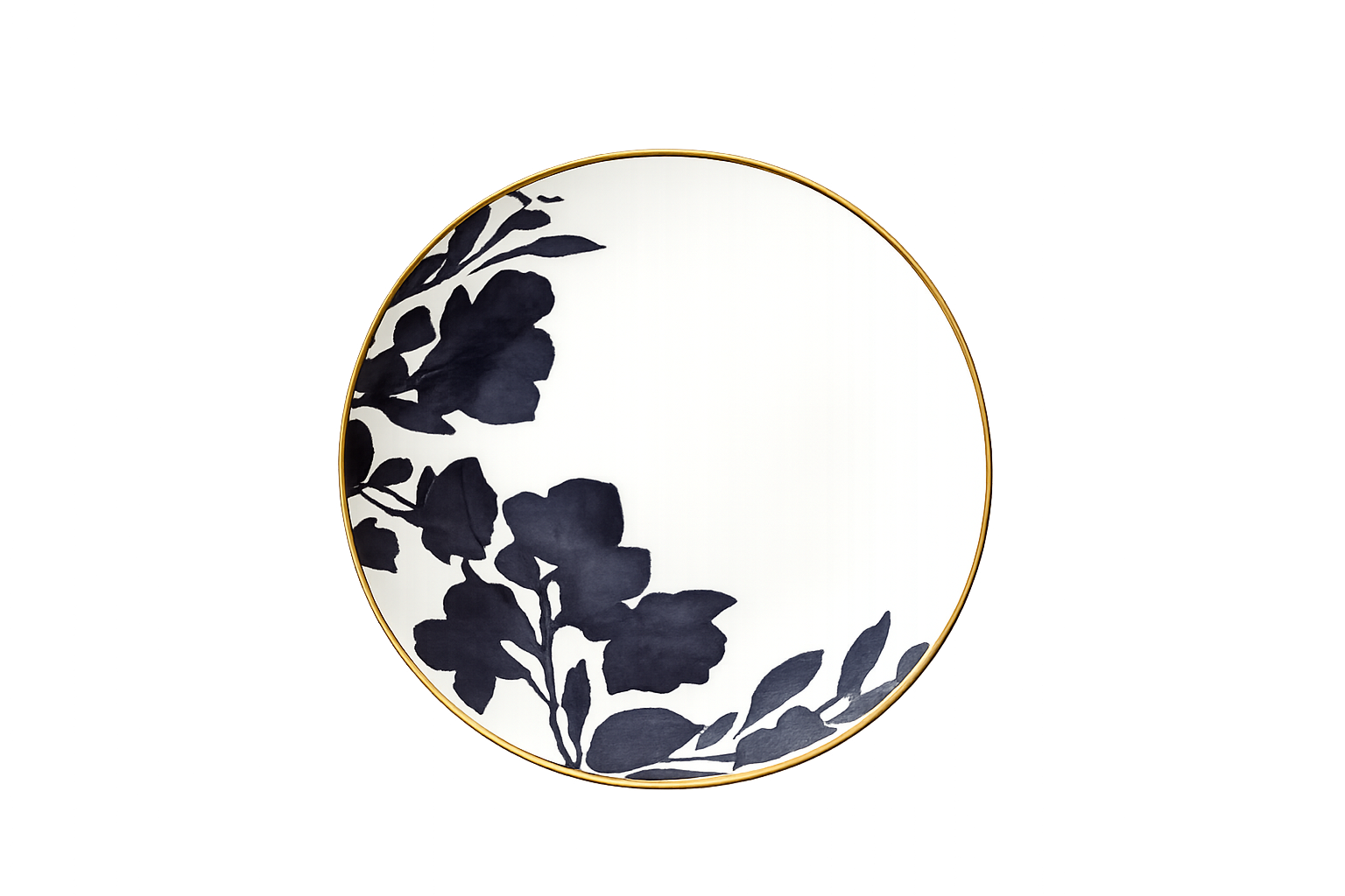 RALPH LAUREN HOME AUDREY BREAD AND BUTTER PLATE 24K GOLD TRIMP