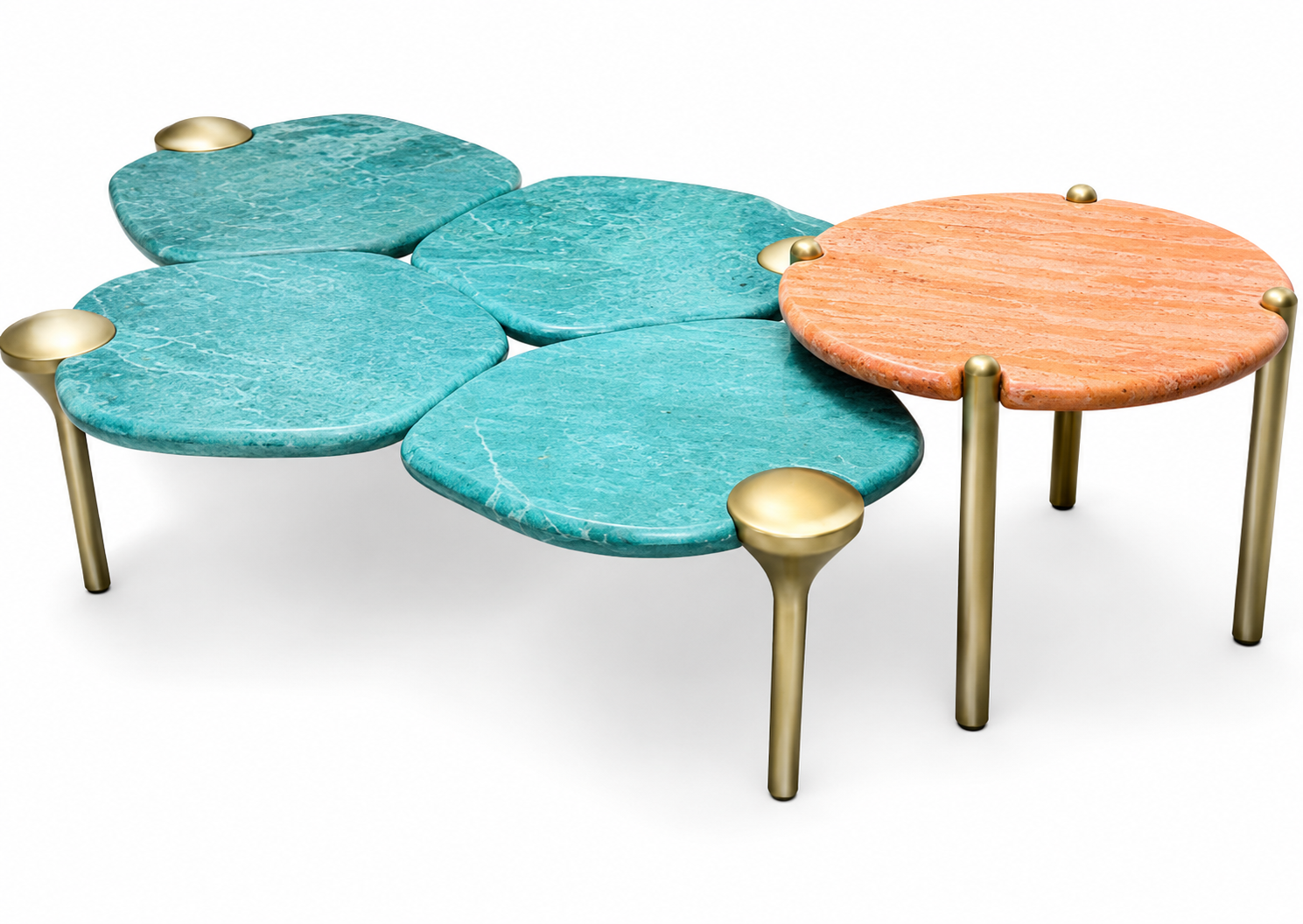 BLUMS COFFEE TABLES S/2
