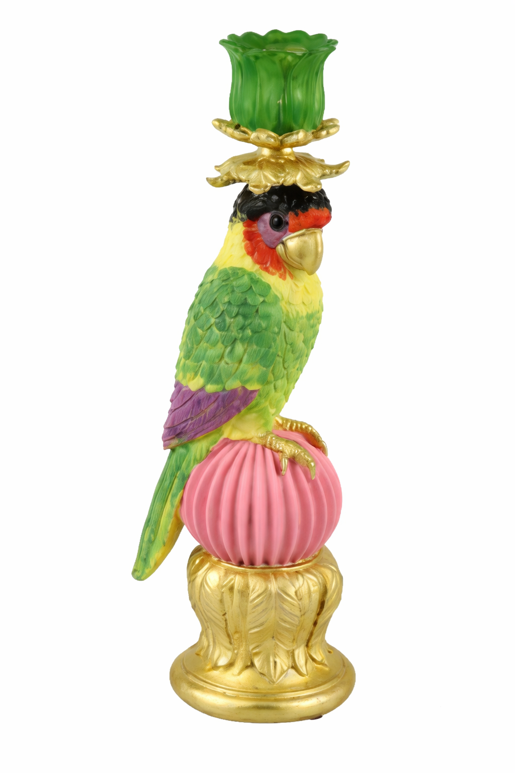 CANDLEHOLDER PARADISE PARROT