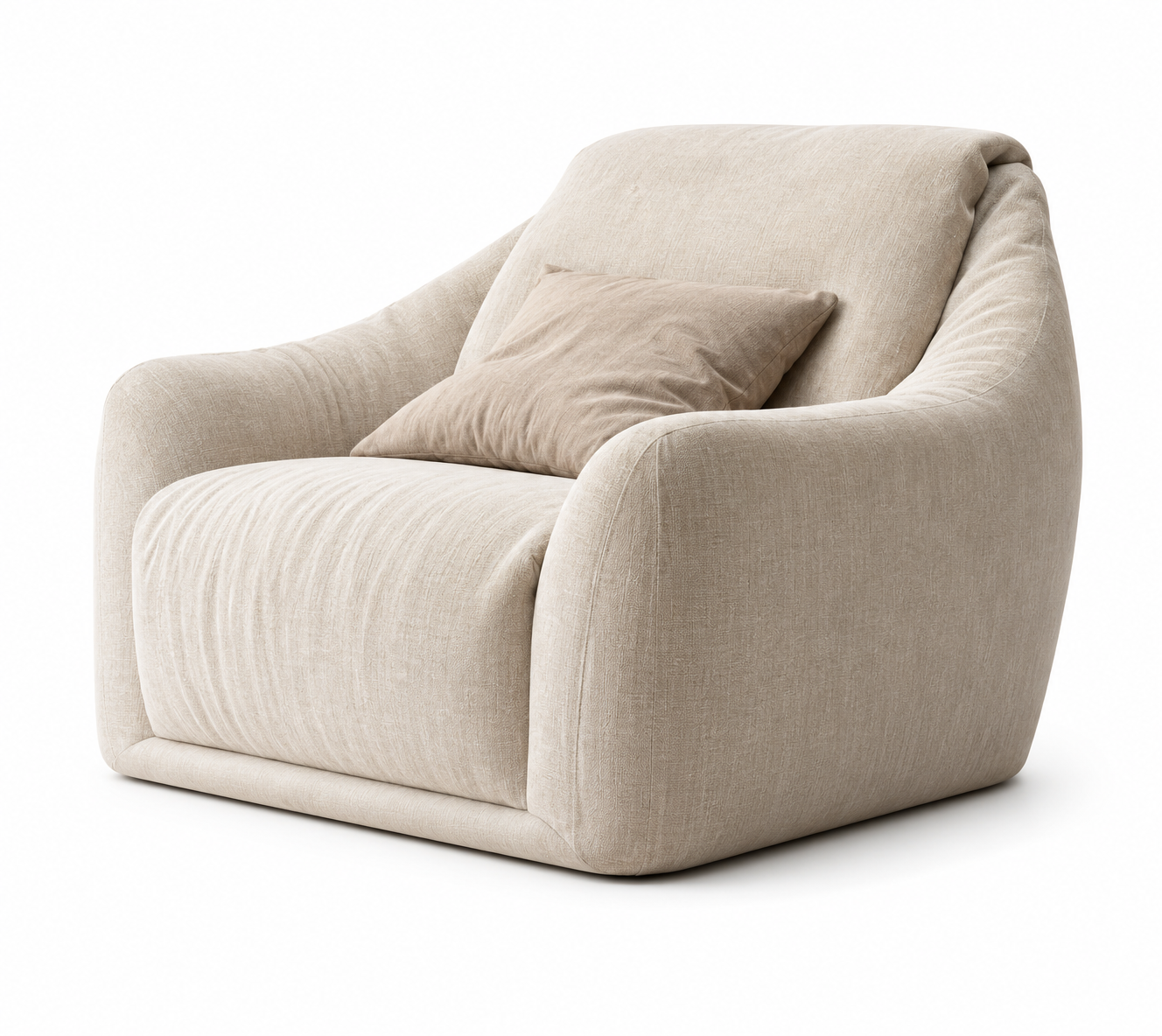PLUSH ARMCHAIR