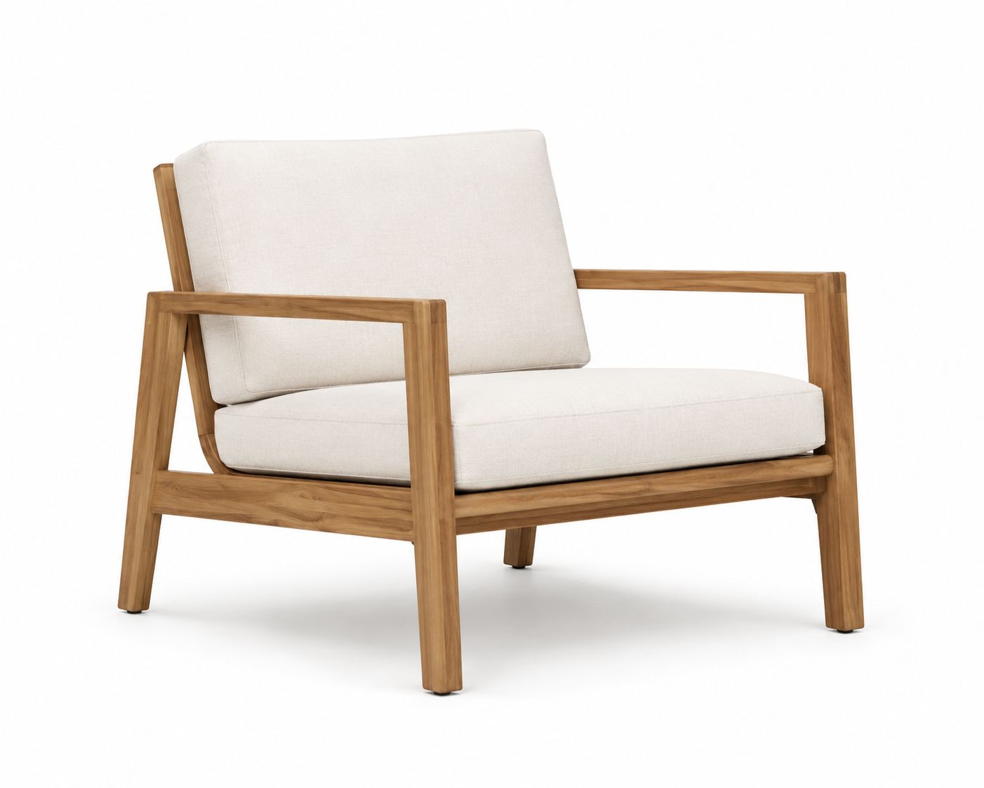 OUTDOOR ARMCHAIR WOOD