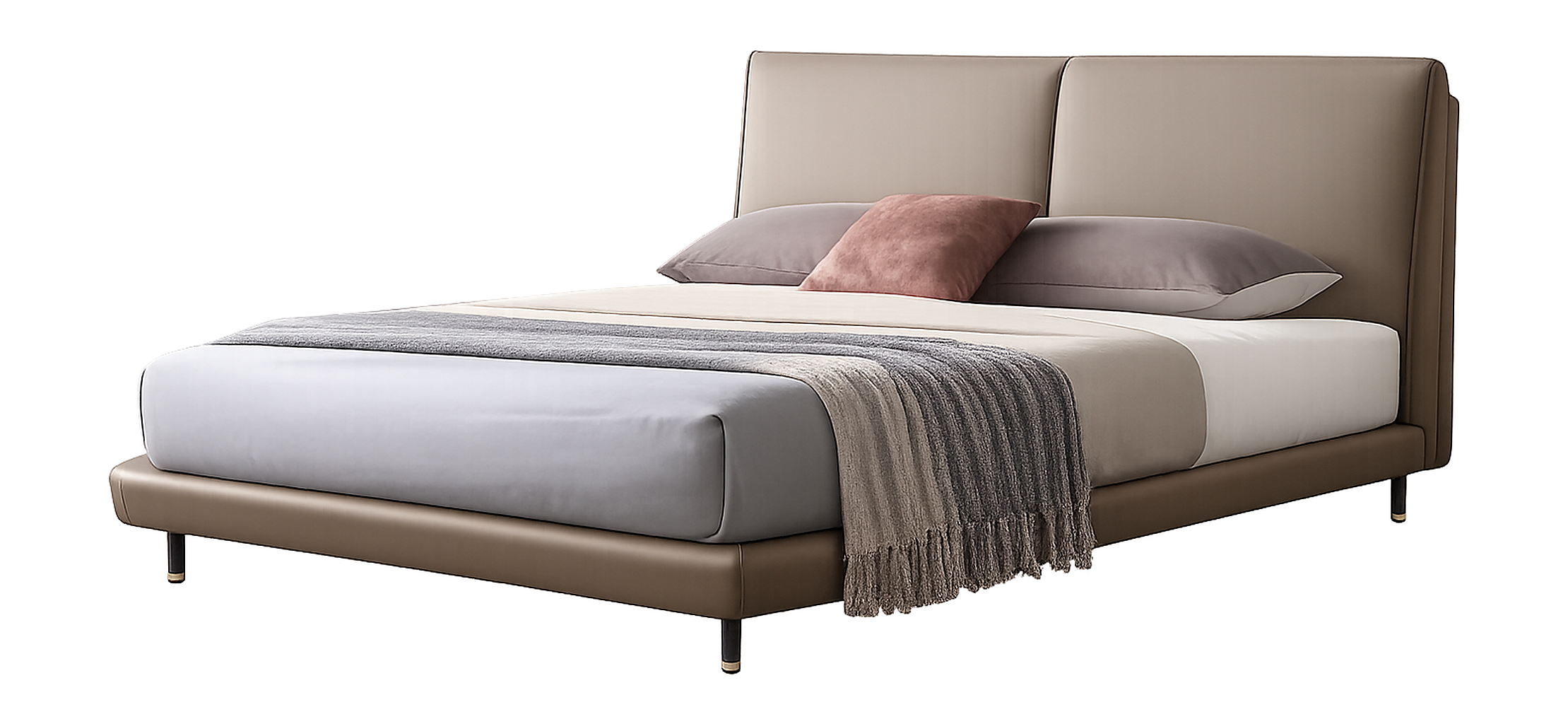 TAUPE AVEIRO BED