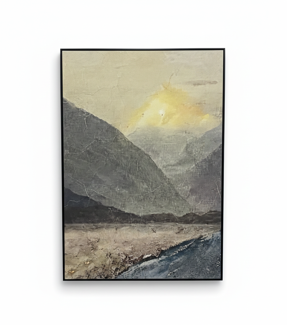 HAZY VALLEY PAINTING
