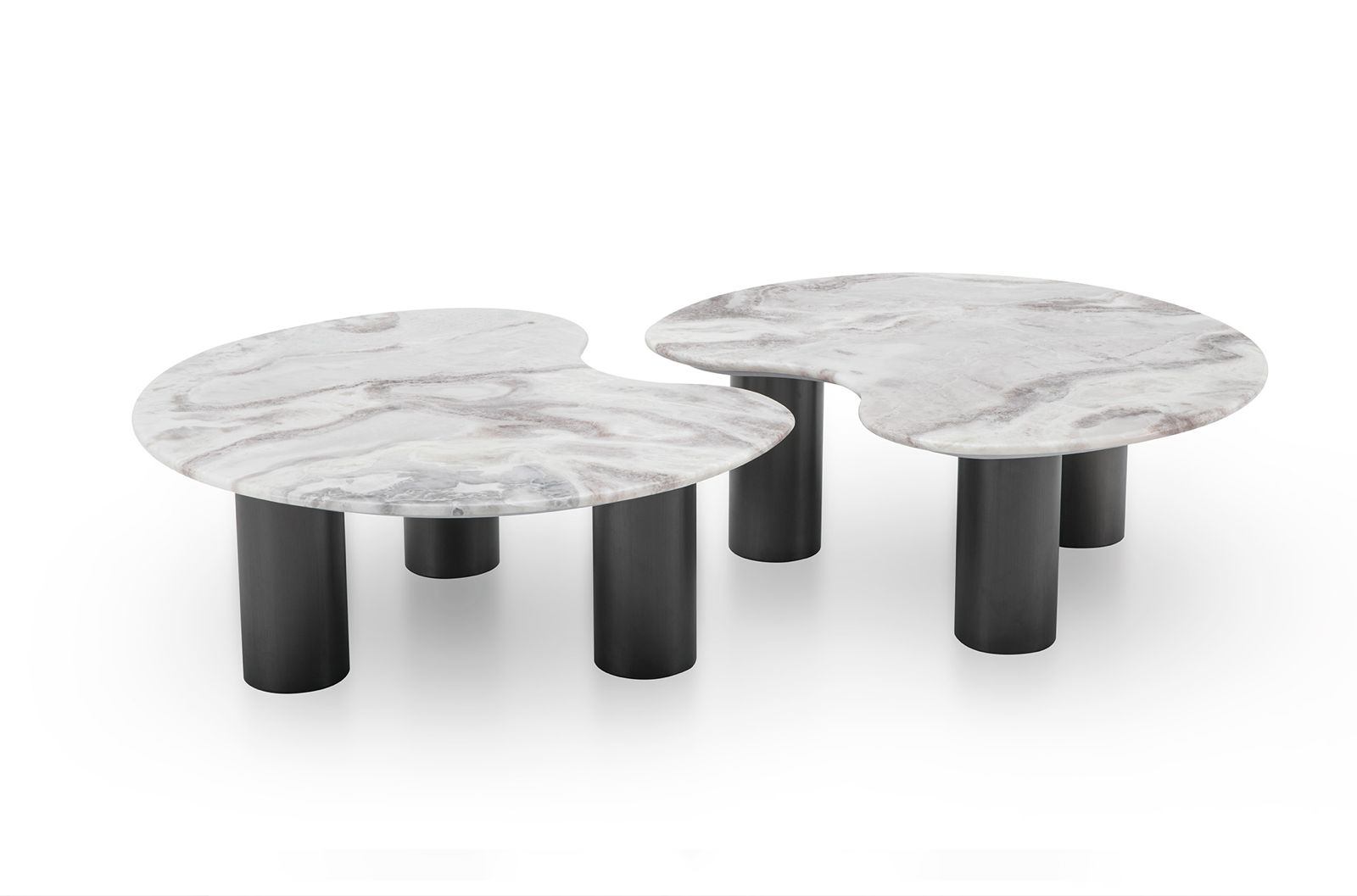 SILO COFFEE TABLES S/2