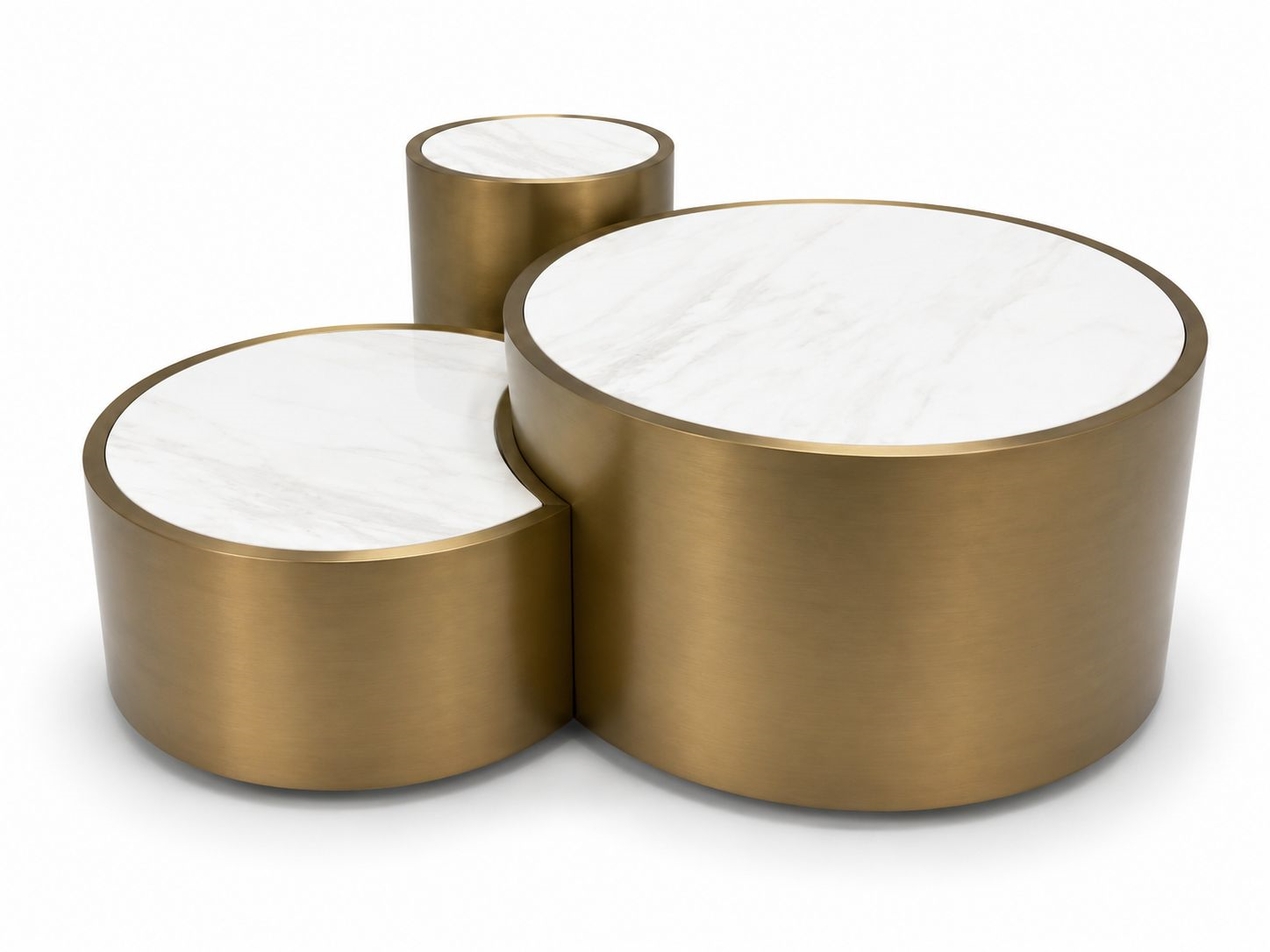 ECLIPSE COFFEE TABLES S/3
