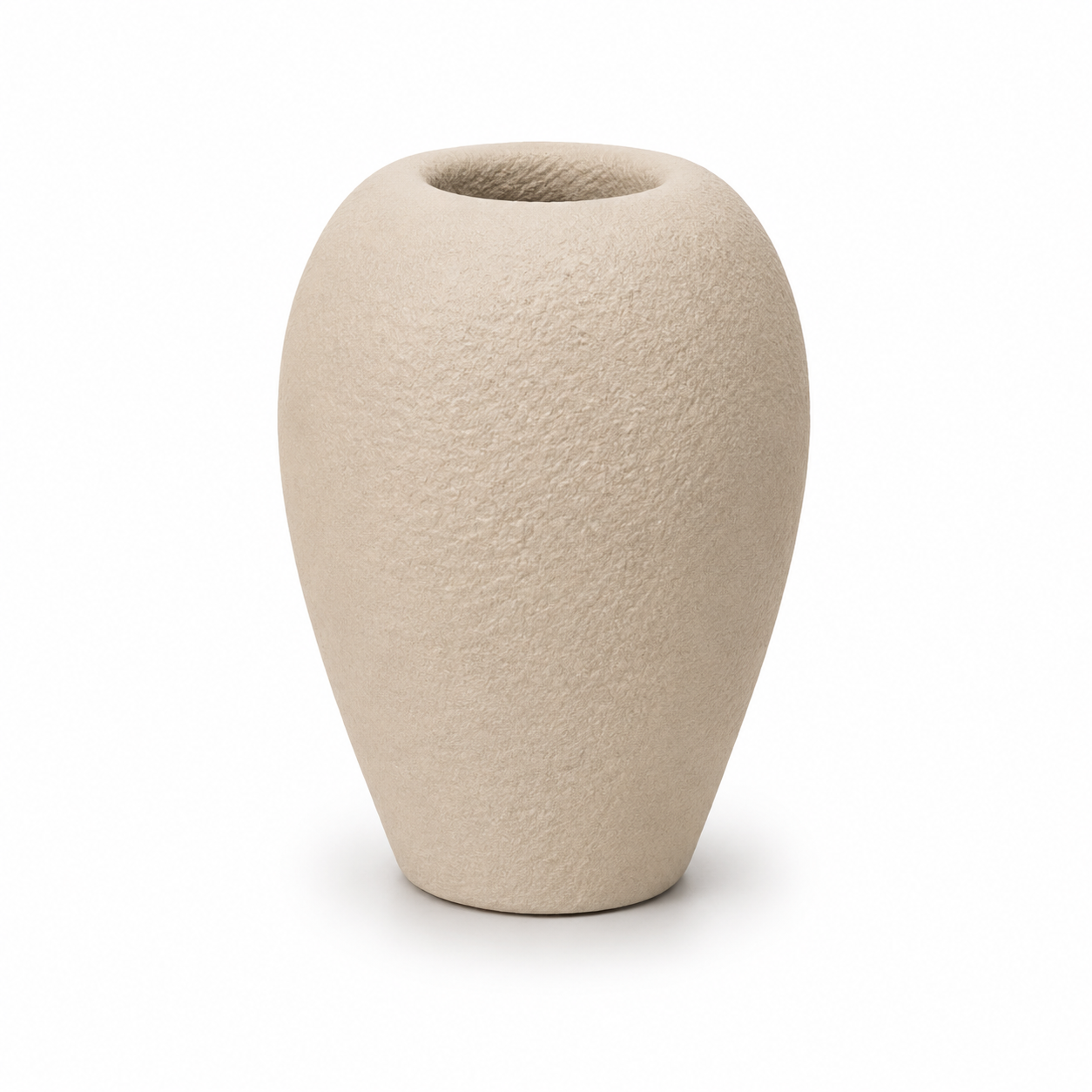 GROUND POT WHITE MEDIUM