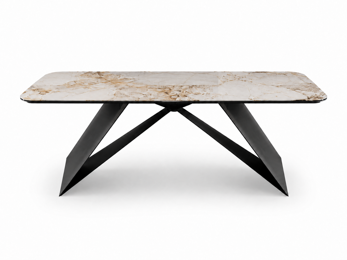 EDGE CERAMIC DINING TABLE V-SHAPE