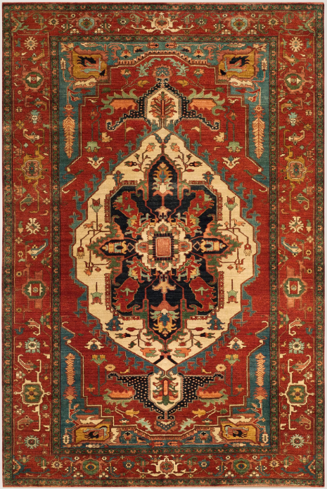 CALANGALL RED RUG 6X9