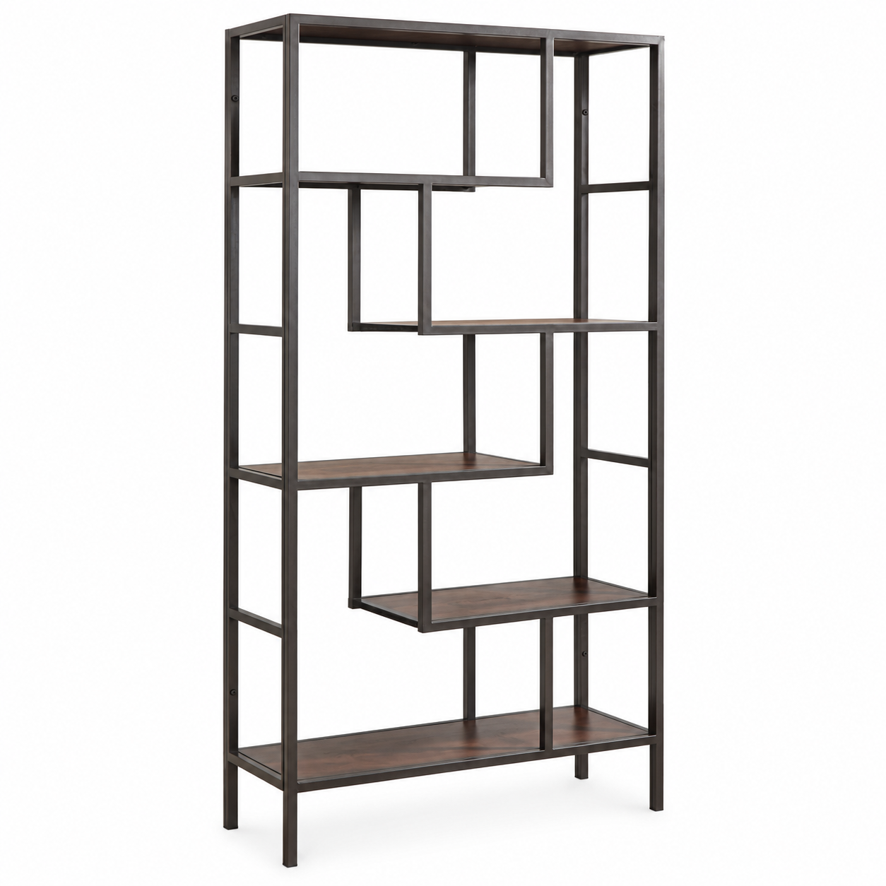 FRANKWELL BOOKCASE BROWN/BLACK