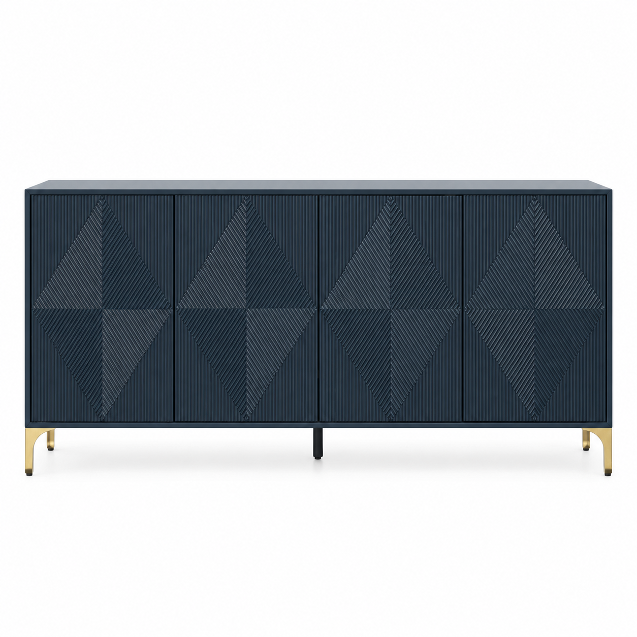 LOIRWICK ACCENT CABINET DARK BLUE