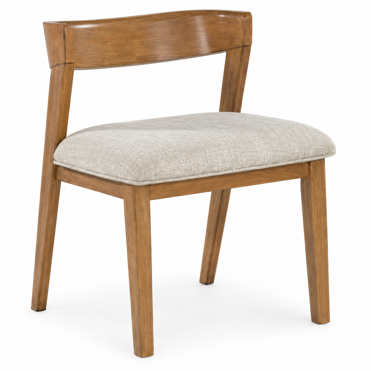 KRISTILAND DINING CHAIR GRAY/LIGHT BROWN