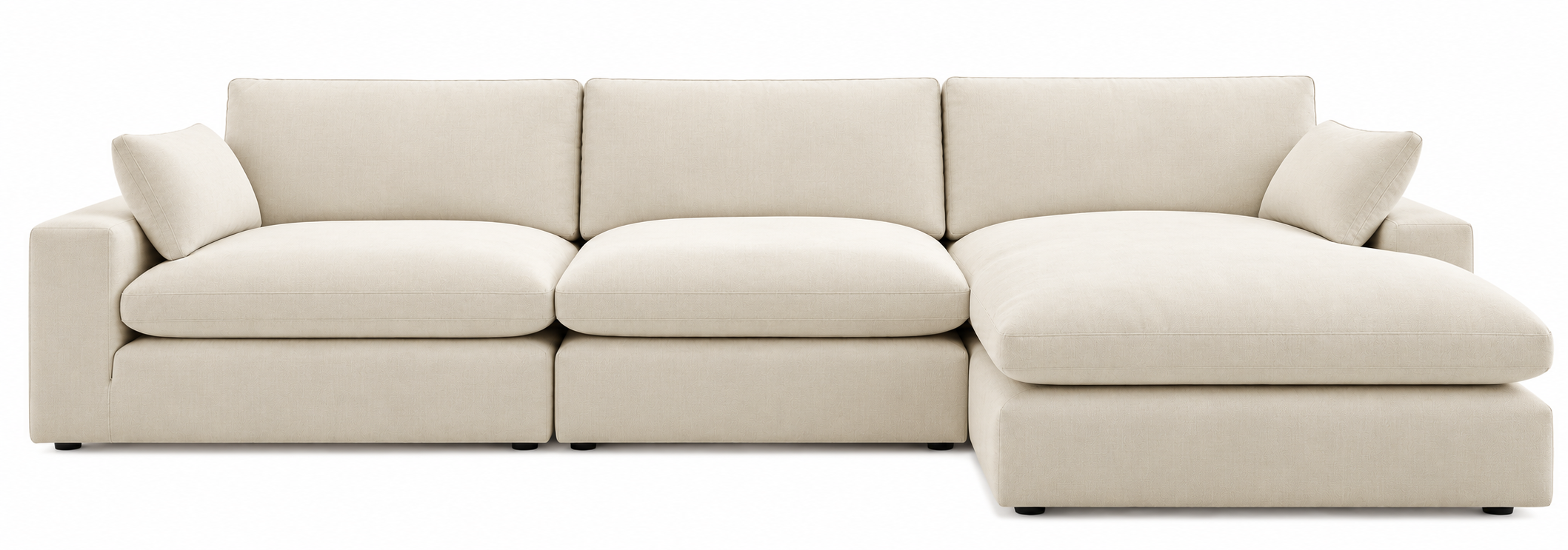 ELYZA SOFA WITH CHAISE R