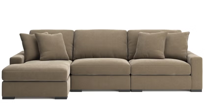 CALDEN SOFA LEFT CHAISE SABLE