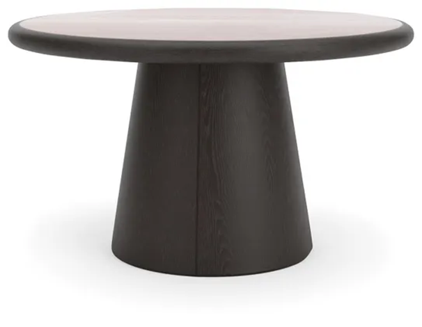 BRACKEN ROUND DINING TABLE FRENCH BLACK